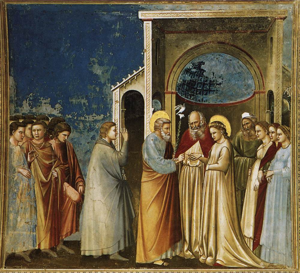 Boda de la Virgen-Giotto